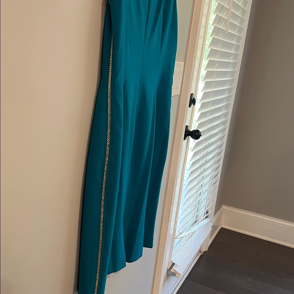 Calvin Klein Turquoise Sleeveless Dress - Picture 7 of 9